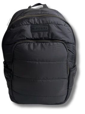 Rip Curl Men's Black Puffer Backpack XL